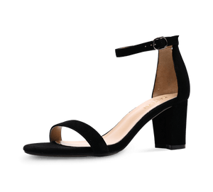 Hannah Block Mid Heel Sandals - Kaitlyn Pan Shoes