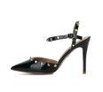 Studded High Heel Slingbacks - Kaitlyn Pan Shoes