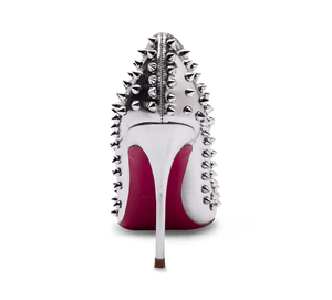 Spikes Pink Sole High Heel Pumps - Kaitlyn Pan Shoes