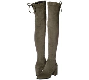 Paige Slim Fit Over The Knee Boots - Kaitlyn Pan Shoes