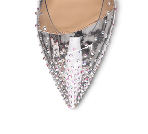 Gypsophila PVC Crystal Flats - Kaitlyn Pan Shoes